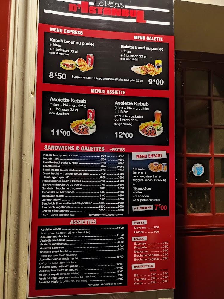 Le Palais d'Istanbul - Menu Image 4